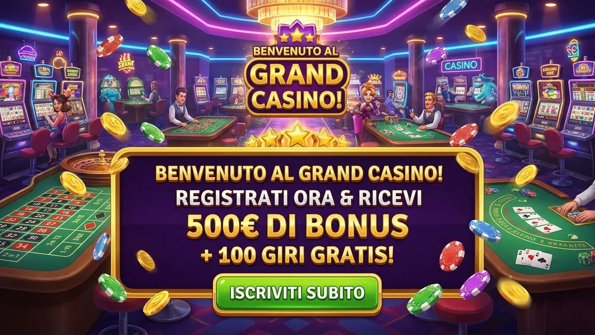 Registrazione con bonus